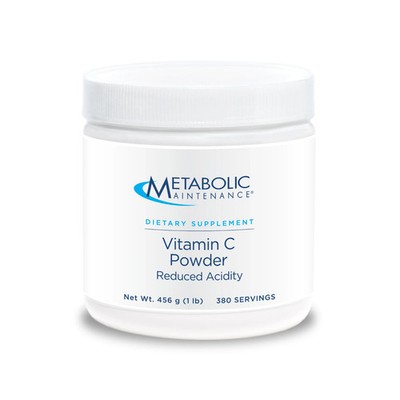 Metabolic Maintenance Vitamin C Powder (Reduced Acidity) 1 lb