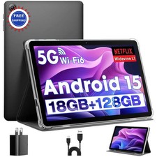 15 Inch Tablet Android 10 18G 128G Tablets Adults Octa-Core 18GB RAM 128GB WiFi