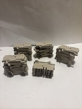 Lot of 46 Weidmuller ZDU 2.5 1608510000 DIN Rail Terminal Blocks 24A 800V NOS