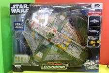 Star Wars Micro Galaxy Squadron Ghost  0131 18  Features Ship FIgures Toy NIB