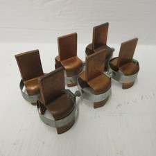Bussmann 616 Fuse Reducers 100 Amp to 60 Amp 600VAC Copper LOT OF 6  3 PAIRS 