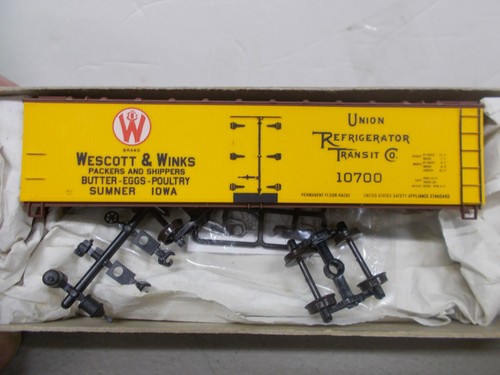 ACCURAIL ~ COCHE FRIGORÍFICO WESCOTT & WINKS 40' # 10700 ~ KIT ~ ESCALA HO | Zustand: New