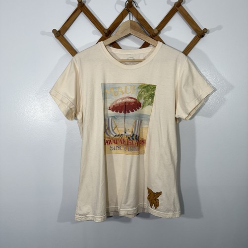 Malibu Shirts Vintage T-Shirt Maui Hawaii Womens Large