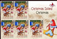 2014 Christmas Island Christmas Self Adhesive Stamp Booklet CI 12 Philatelic BC