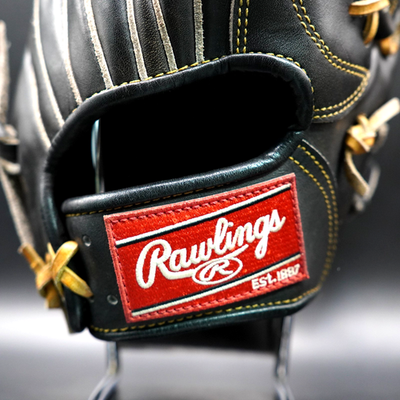 Rawlings Pro Preferred 11.5 RHT Infielder Glove Kip Leather Black