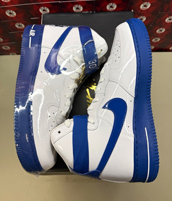 Nike Air Force 1 Sheed High  Rude Awakening  White/Blue Jay 2018 AQ4229-100