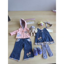P513 American girl doll Bitty Baby Traveltime 2-in-1 Set