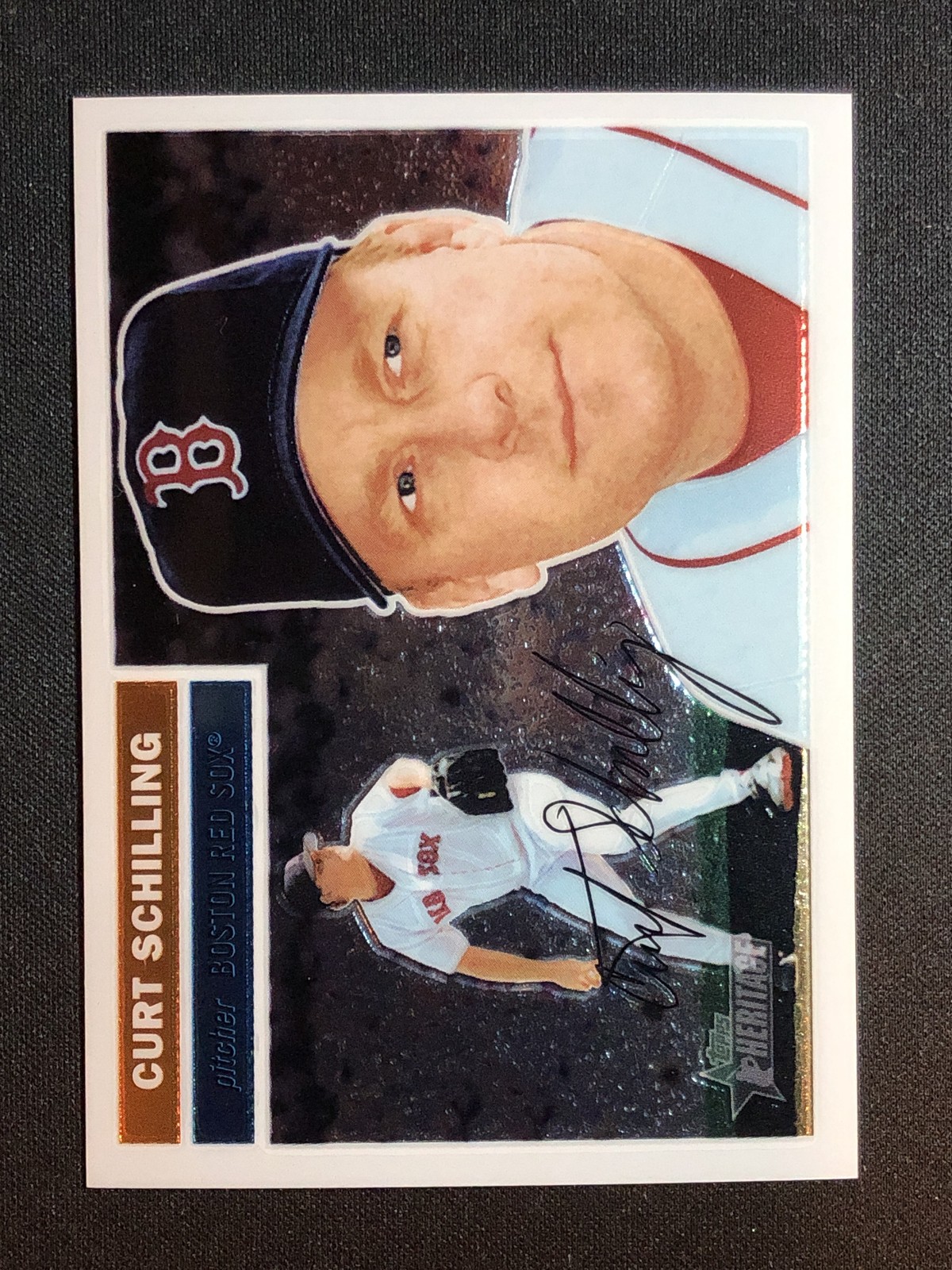 2005 Topps Heritage #THC59 Curt Schilling Chrome #/1956