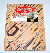 Vintage J.H. Williams Tool Power Catalog No. 308 121pg Wrenches Hammers Pliers