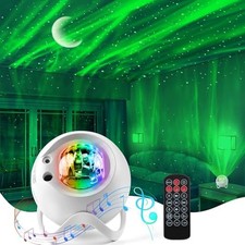 Aurora Light Projector, Galaxy Star Night Light for Bedroom
