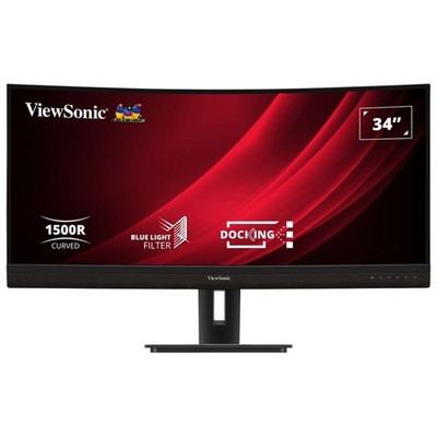 ViewSonic VG3456C 34'' (86 cm) UWQHD Curved Docking Monitor