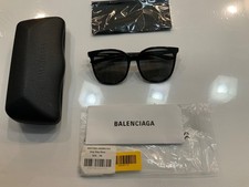 AUTHENTIC BALENCIAGA WOMEN'S SUNGLASSES BLACK Balenciaga  - BB0018SK  NEW