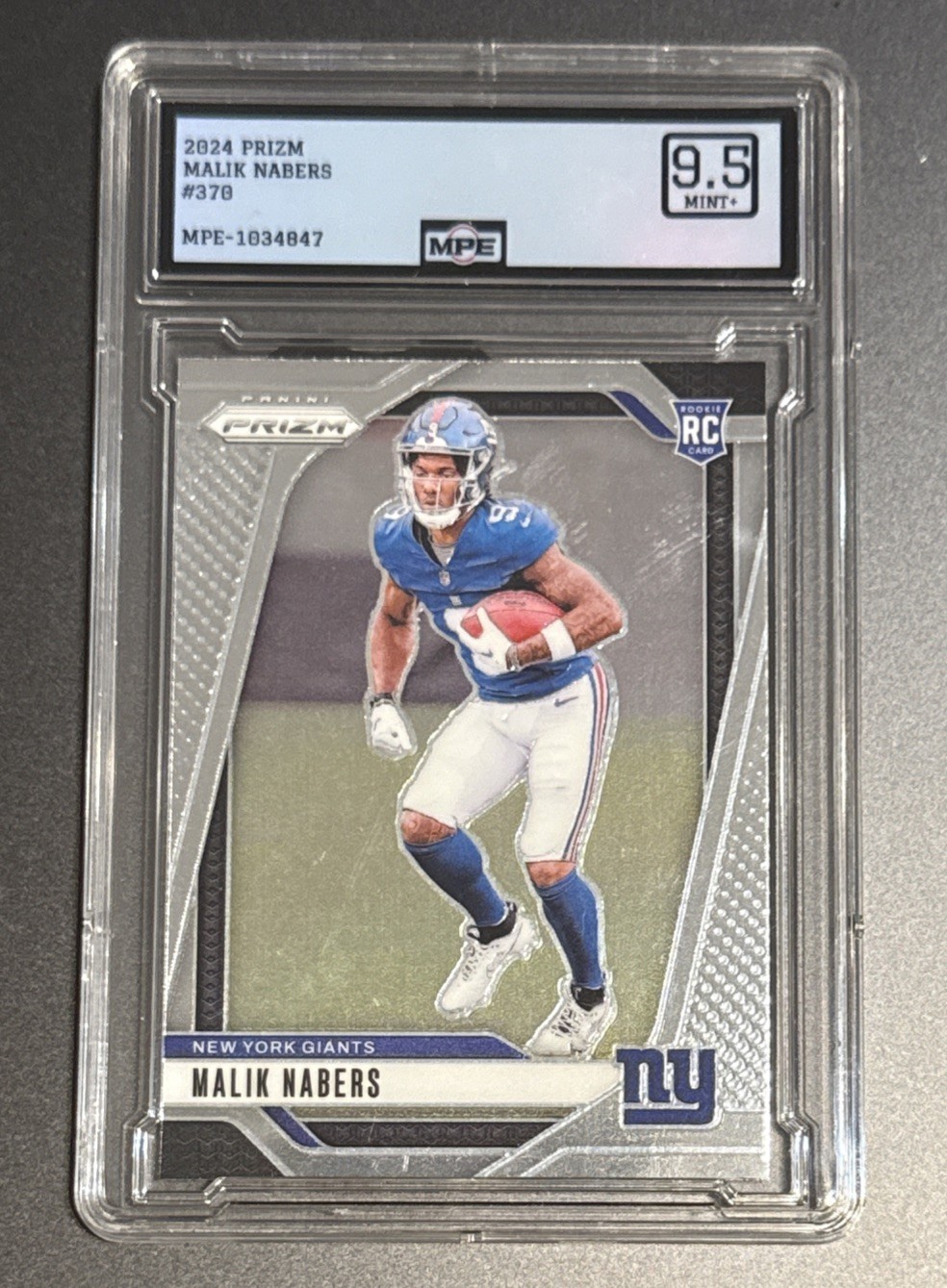 Malik Nabers 2024 Panini Prizm RC #370