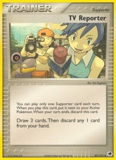 TV Reporter 82/101, Regular LP, Dragon Frontiers Pokemon TCG on eBay