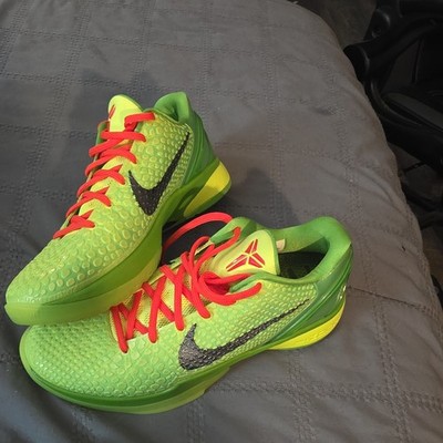 Nike Zoom Kobe 6 Protro Low Top Grinch Green/Volt/Crimson/Black CW2190-300 2020