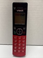 vtech Handset RED CS5129-26 W/ Battery Tested Works