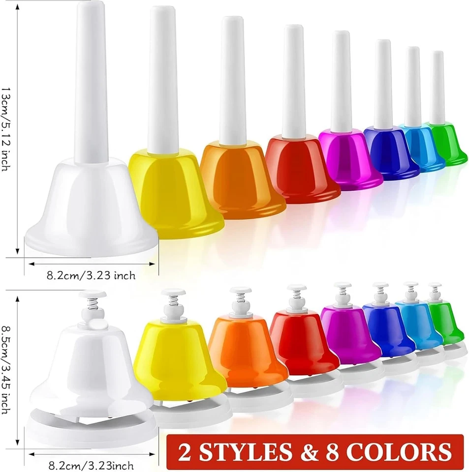 Durable 16-Piece Diatonic Music Bells in Bright Colors - Perfect for Learning - Image 4 of 4