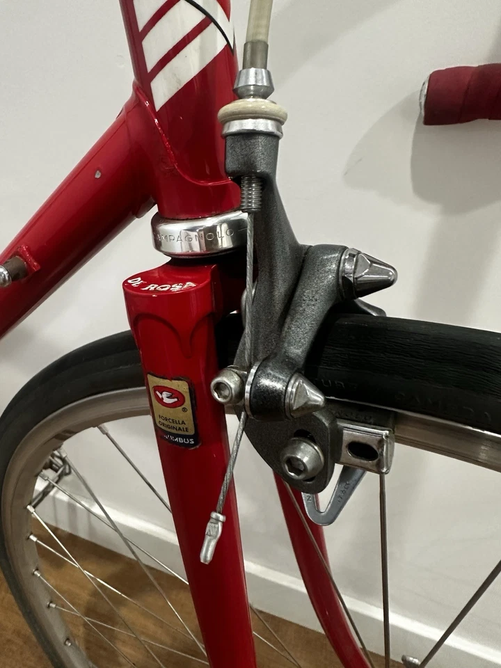 Винтажный односкоростной дорожный велосипед De Rosa 55 см - Изображение 2 из 4