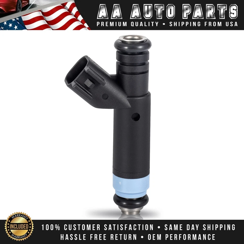 6 inyectores de combustible para Jeep Grand Cherokee TJ Wrangler 1999-2004 4,0 L 0280155784 Foto 2 de 4