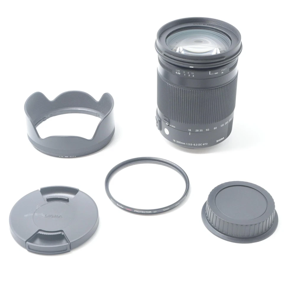 Sigma 18-300 mm f/3,5-6,3 DC Macro OS HSM Contemporary pour Canon [Presque co... - Photo 1/4