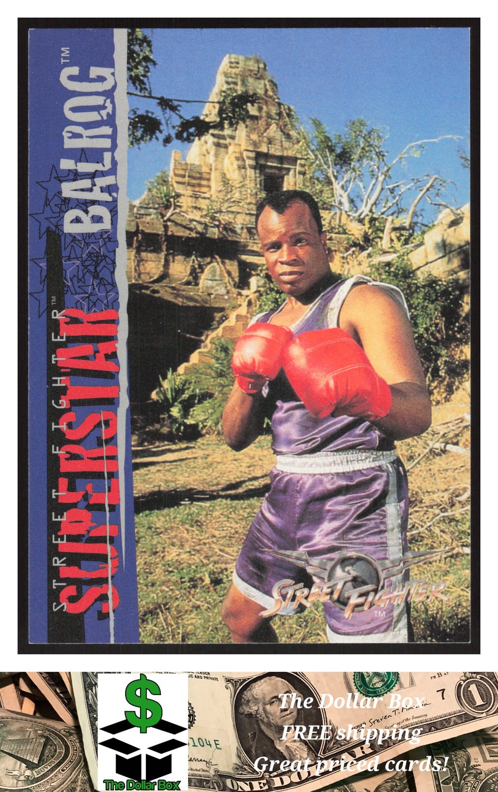 1995 Upper Deck Street Fighter #49 Balrog -