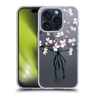 HEAD CASE DESIGNS RIBBON AND FLORALS SOFT GEL CASE FOR APPLE iPHONE PHONES