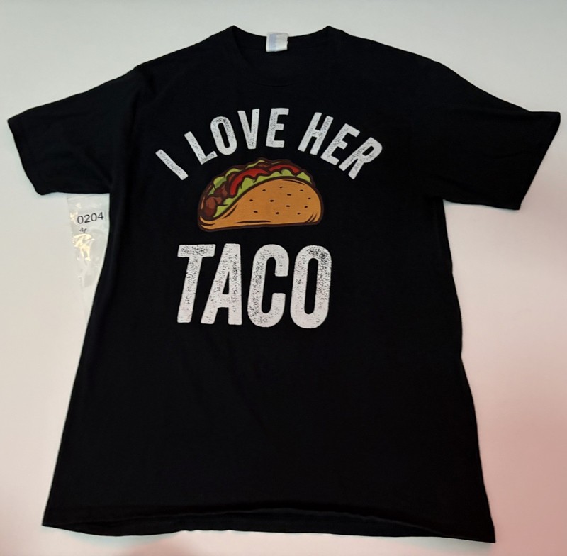 I Love Her Taco Funny Cinco De Mayo Unisex T-Shirt