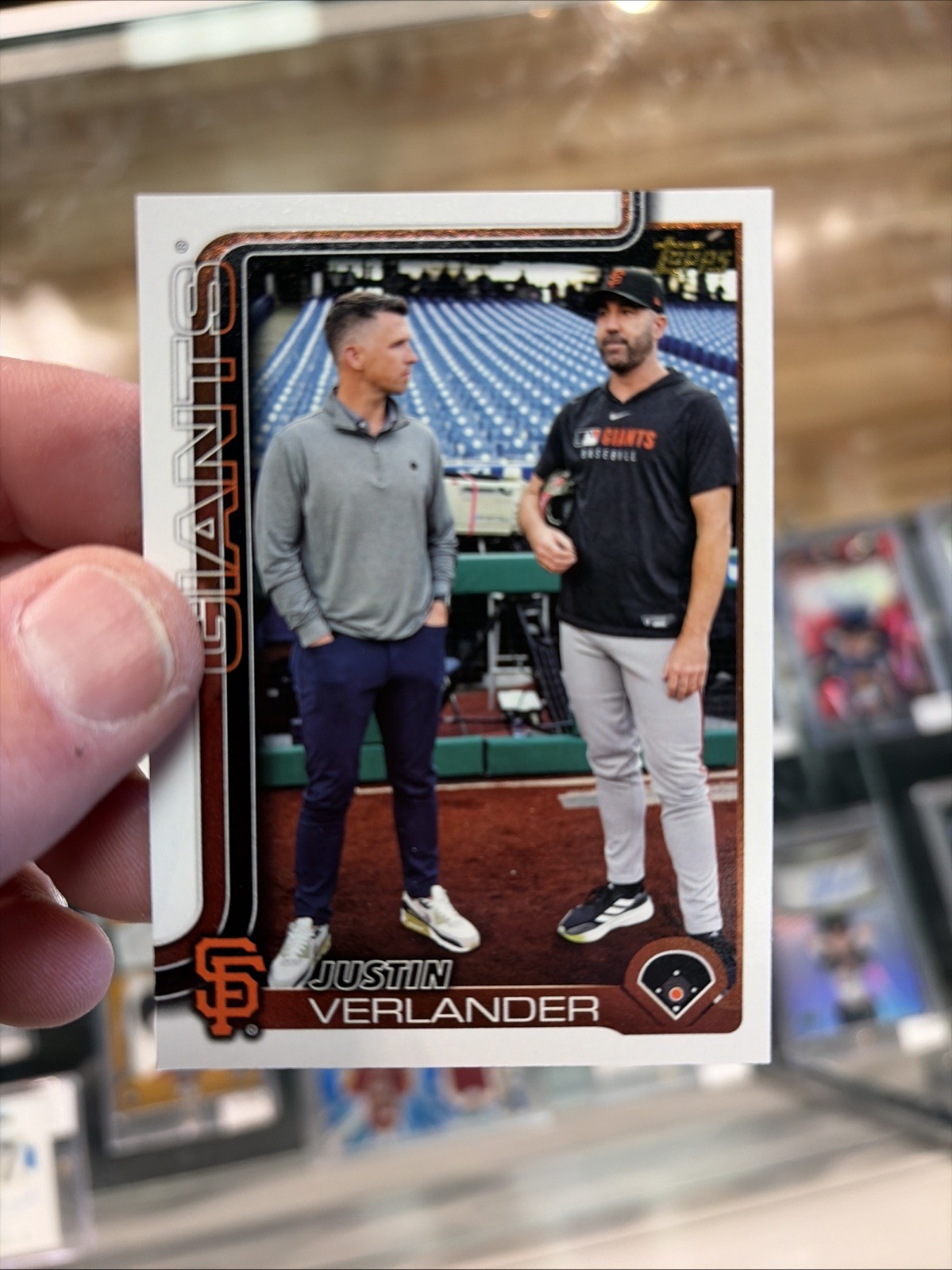 2025 Topps Update Series Golden Mirror Variation #US100 Justin Verlander SSP