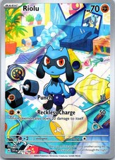 Riolu Illustration Rare SV01 Scarlet & Violet Base Set 215/198 NM on eBay