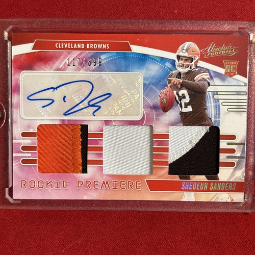 2025 Panini Absolute Shedeur Sanders Base (RAW)