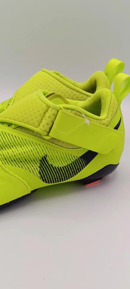Nike SuperRep Cycle Indoor Spin Shoes | Bright Volt Yellow | Size US 6| UK 5.5 - Image 3 of 4