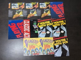 Large Lot - Super Nintendo 64 GameBoy NES Poster Precautions Booklet Whoa Insert