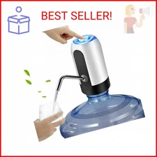 Electric Drinking Water Bottle Pump, USB Charging Automatic Drinking Water Dispe
