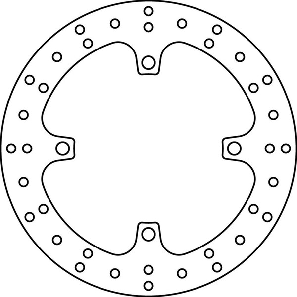 TRW Bremsscheibe (FüR: Honda CR 125 R JE01 98-01 Hinten )-image