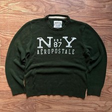 vintage aeropostale applique y2k sweater