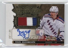 2016 Fleer Showcase Hot Prospects Autos 97/135 Pavel Buchnevich Patch Auto f0l