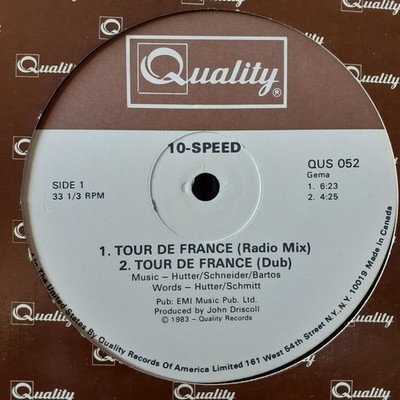 10 SPEED / TOUR DE FRANCE /12INCH,ELECTRO,KRAFTWERK/DETROIT,ELECTRIFYING MOJO
