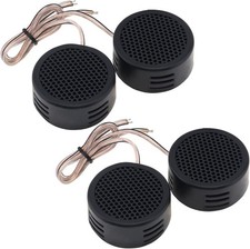 Car Tweeters, 4pcs 500W High Efficiency Mini Dome Tweeter Speakers for Car Audio