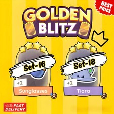 Monopoli Go! Golden Blitz ✨ Gafas de sol 🌟 Tiara ✨ ENVÍO INSTANTÁNEO 🔝✅
