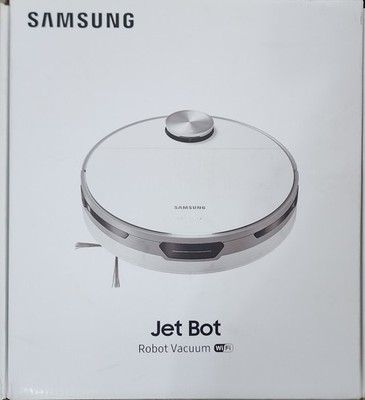 NEW IN BOX - SAMSUNG Jet Bot Robot Cordless Vacuum Cleaner - White VR30T80313W