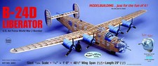 Guillow's #2003 B-24D Liberator Model Kit 48" Made in USA