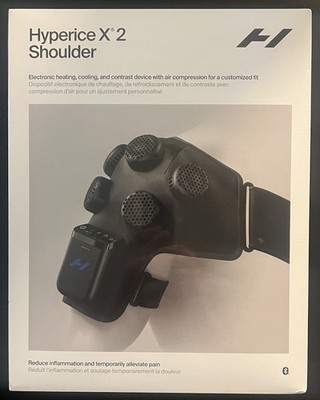 Hyperice - X 2 Shoulder Contrast Therapy Device - Black NEW SEALED IN BOX
