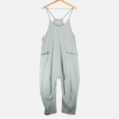 Free People FP Movement Hot Shot Gray Romper Size S