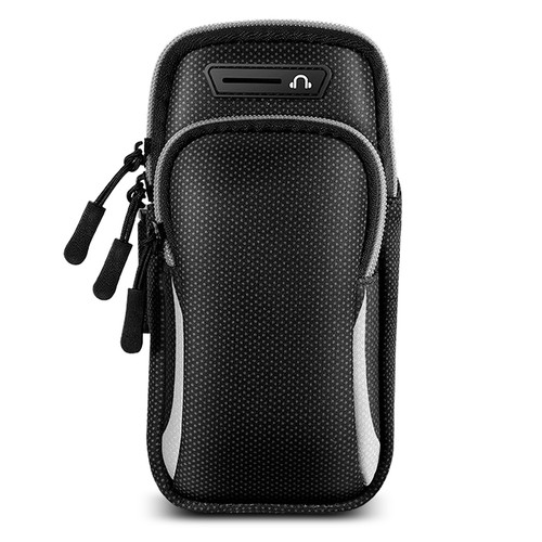 GREY Phone Arm Band Gym Phone Holder Phone Arm Case Running Band For Runnin SD - Photo 7 sur 7