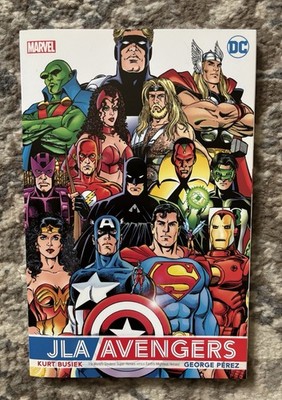 JLA Avengers TPB HERO INITIATIVE (2022) Busiek Perez NEW UNREAD COPY
