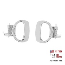 Interior Door Handle Chrome Front Rear Pair  for 2006 Driver  Passenger Side