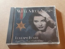 Lorraine Foster We'll Meet Again CD (1999, Philor) Oliver Jones & Linton Garner