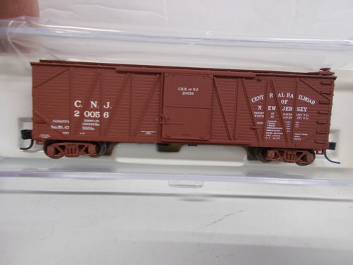 ATLAS # 41781 ~ FERROCARRIL CENTRAL DE NUEVA JERSEY 40' VAGÓN # 20056 ~ ESCALA N | Condition: New
