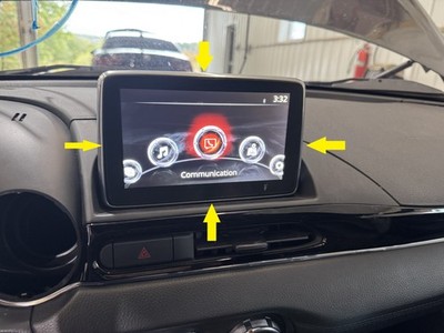 17-20 FIAT 124 SPIDER RADIO DISPLAY RECEIVER AM-FM-BLUETOOTH