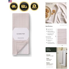 Kitchen Tea Towels - Quick Dry Microfiber Dish Towels for Kitchen - Revelle 1...